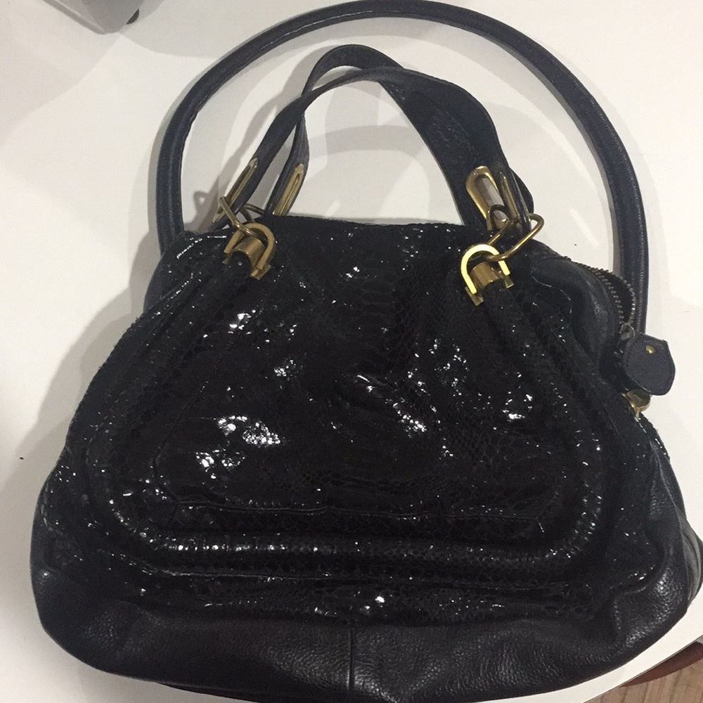 ❣️Price firm❣️Great Luxury bag in faux python - Picture 2 of 4